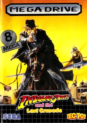 Indiana Jones and the Last Crusade (Europe) box cover front